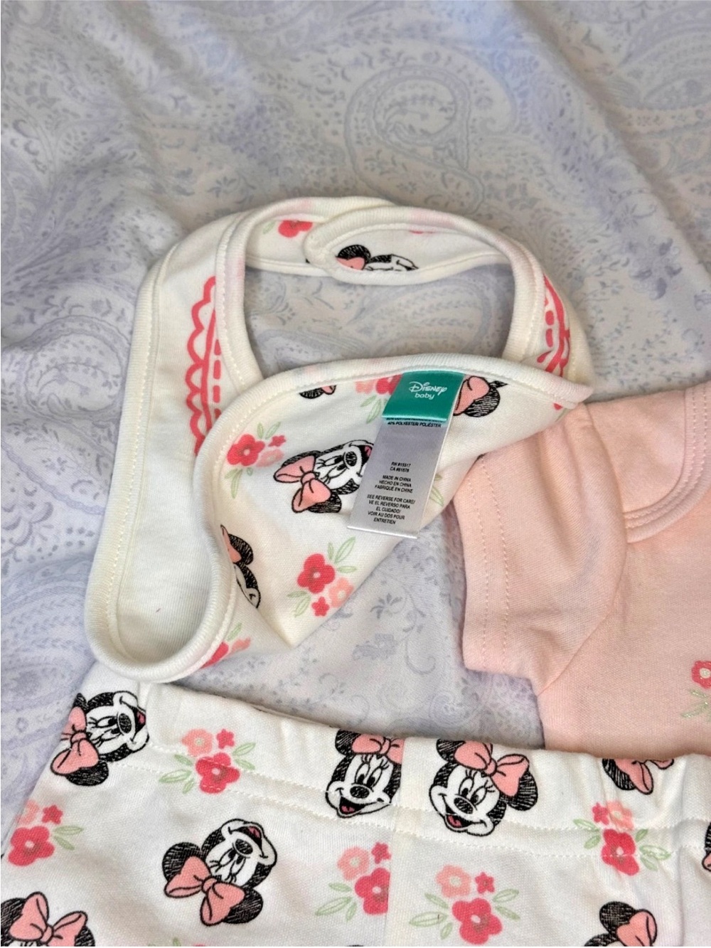 Disney Baby Minnie Mouse 3 piece infant set - Picture 5 of 5